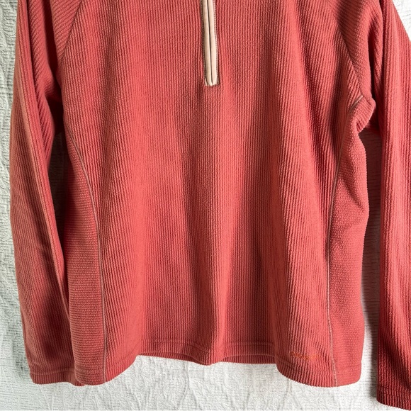 Patagonia Vintage Synchilla Women M Pink Lightweight Ribbed Terry Fleece Jacket - Picture 3 of 16